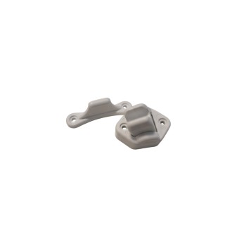 1 - White Mobile Door Stopper for External Door and Storage in Campers and Caravans